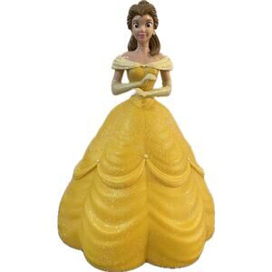 2001 Disney Beauty And The Beast Belle Glitter Dress 8”